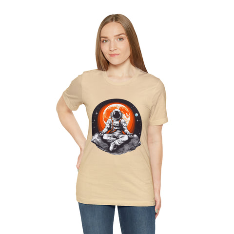 Unisex Meditating Astronaut T Shirt   