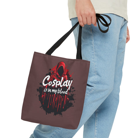 Cosplay is in My Blood Tote Bag   