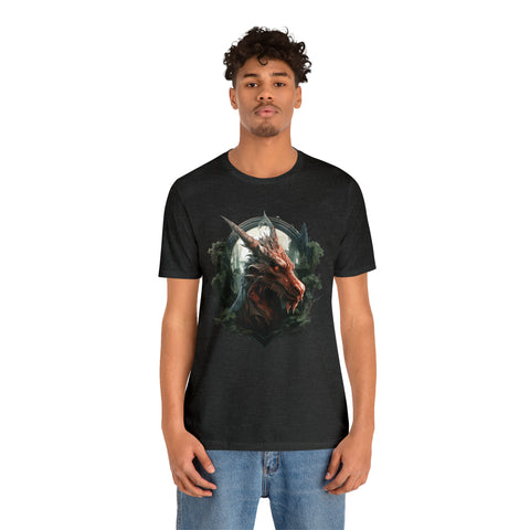 Unisex Dragon Face T Shirt   