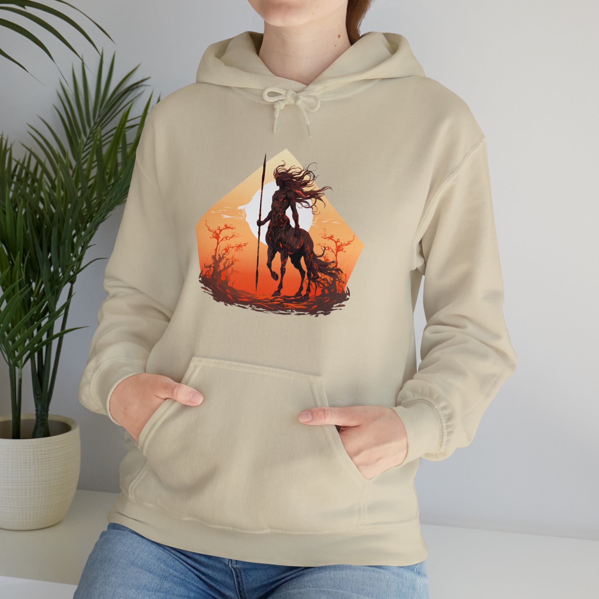 Unisex Centaur Warrior Hoodie   