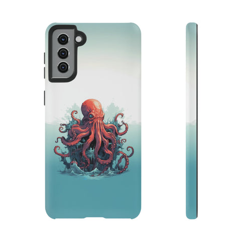 Kraken in the Ocean Phone Case Samsung Galaxy S21 Plus Matte 