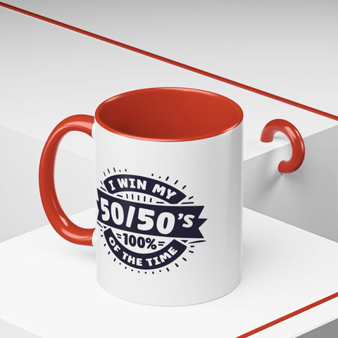11oz 50 50 Winner Gacha Coffee Mug
