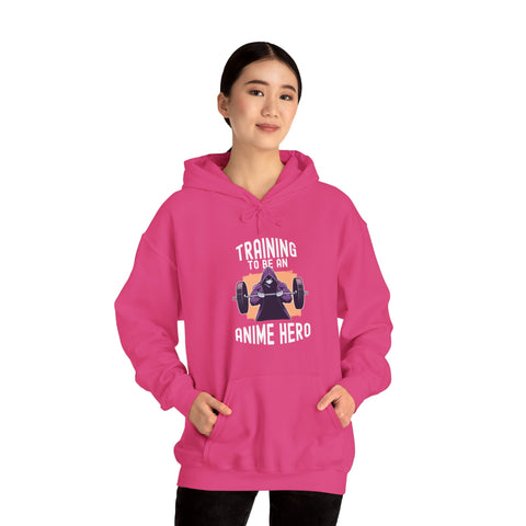 Unisex Training to be an Anime Hero Hoodie   