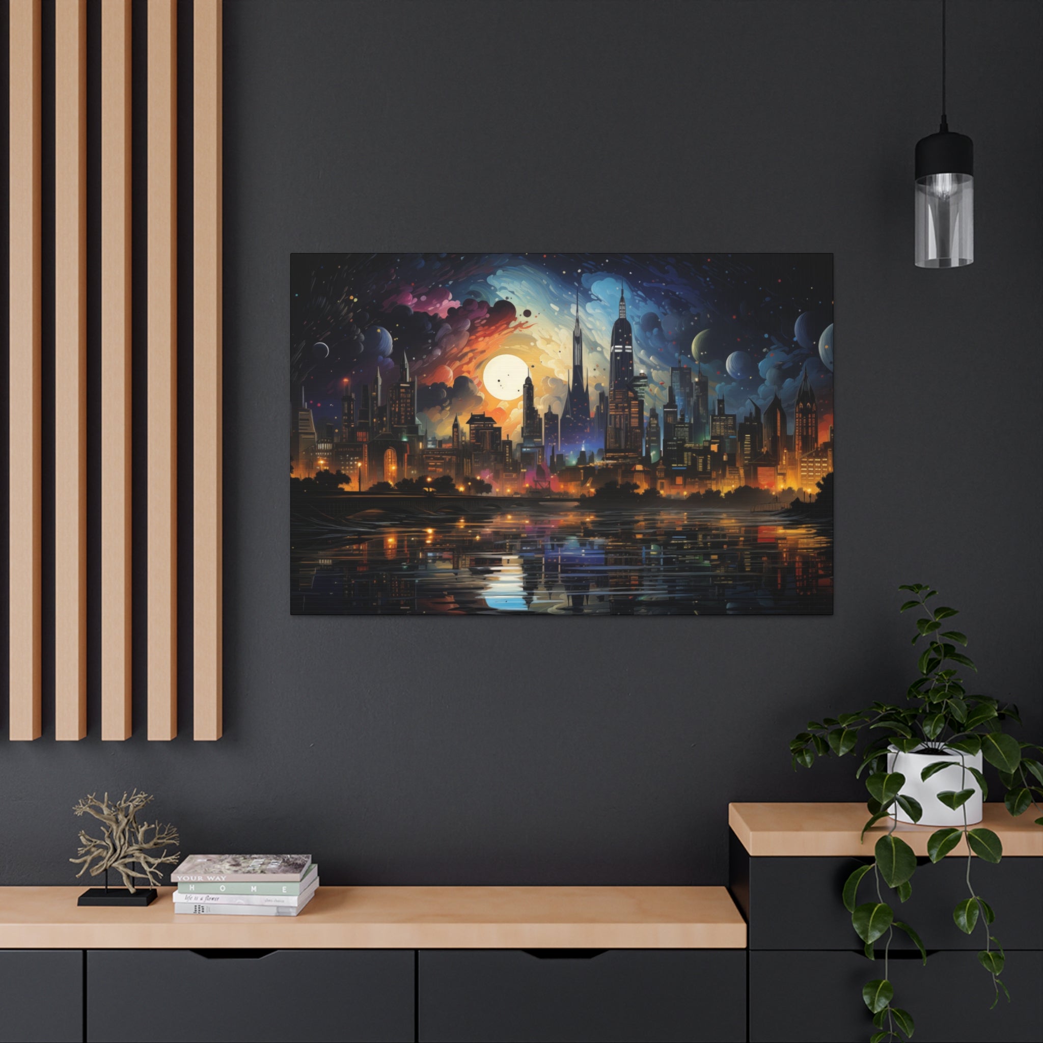 City Skyline Wall Art   