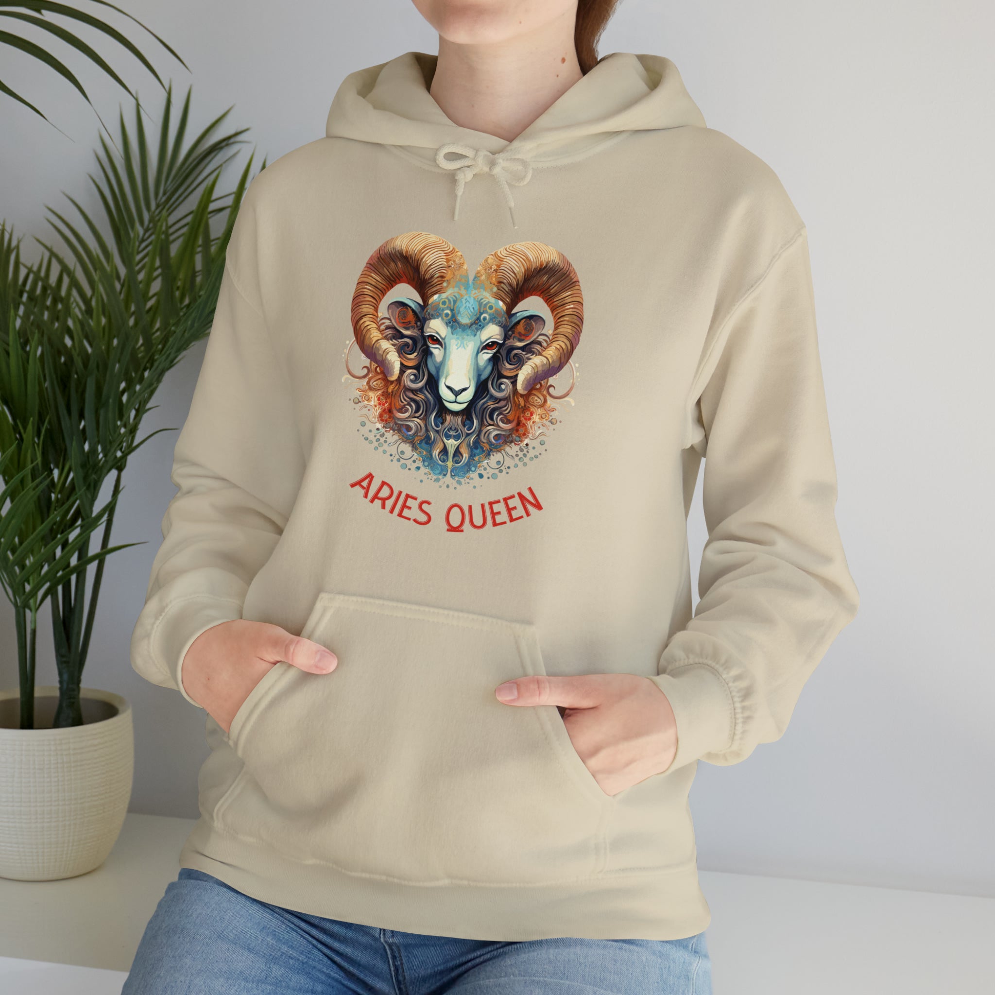 Womens Aries Queen Hoodie   