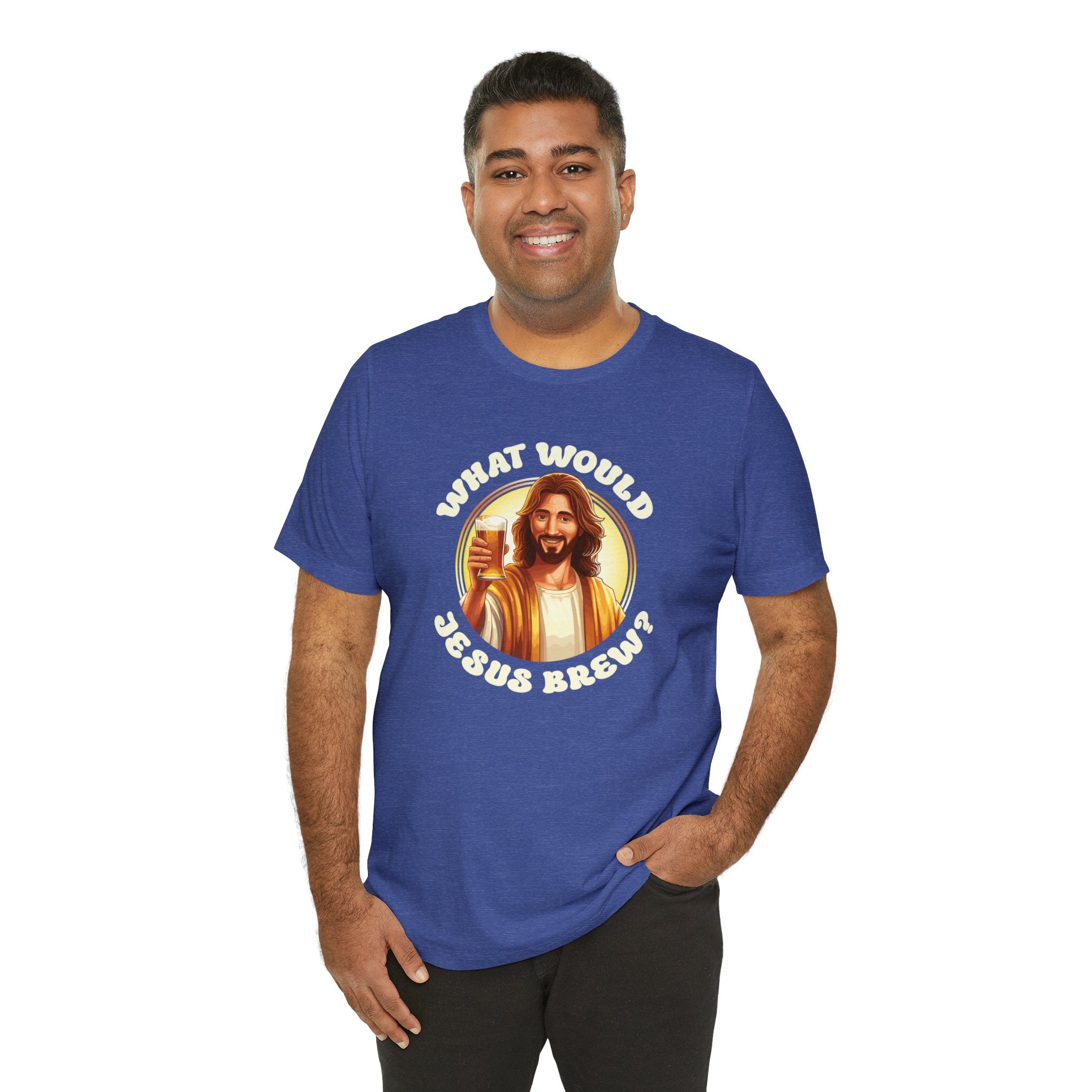 Unisex What Would Jesus Brew Beer T Shirt   