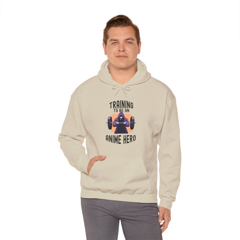 Unisex Training to be an Anime Hero Hoodie   