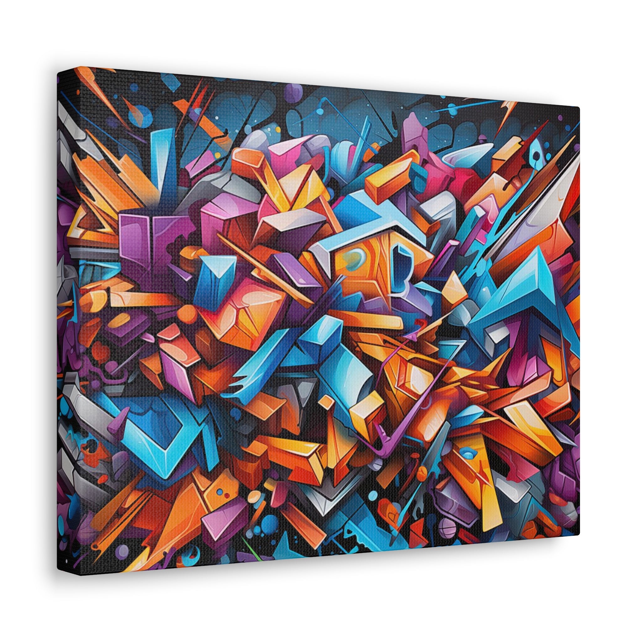 Abstract Graffiti Wall Art   