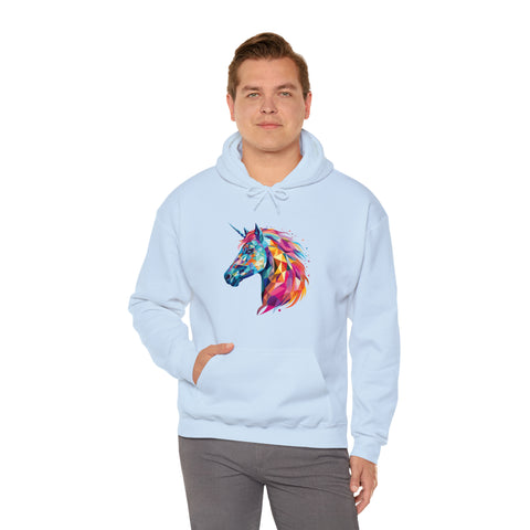 Unisex Crystallized Unicorn Mane Hoodie   