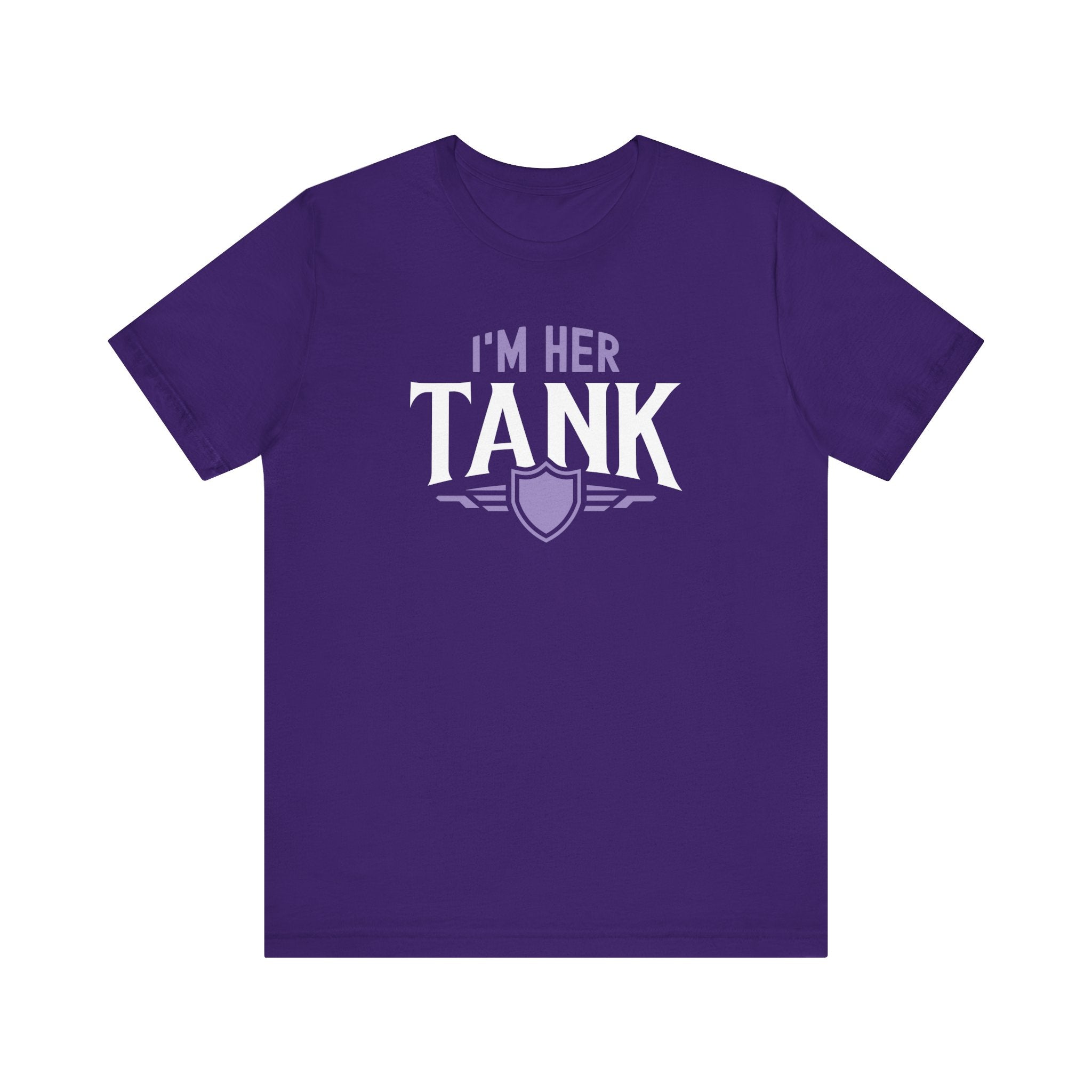 Unisex I'm Her Tank T Shirt Team Purple S