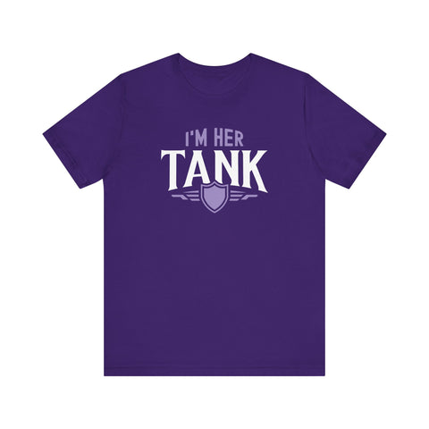 Unisex I'm Her Tank T Shirt Team Purple S