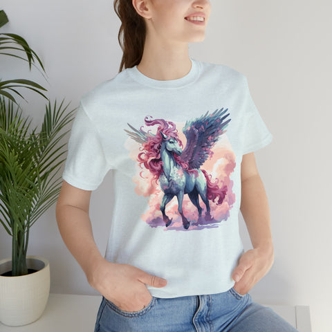 Unisex Pegasus Clouds T Shirt   