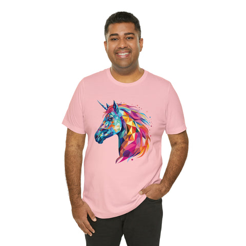 Unisex Crystallized Unicorn Mane T Shirt   