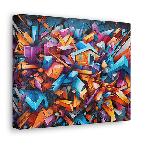 Abstract Graffiti Wall Art   