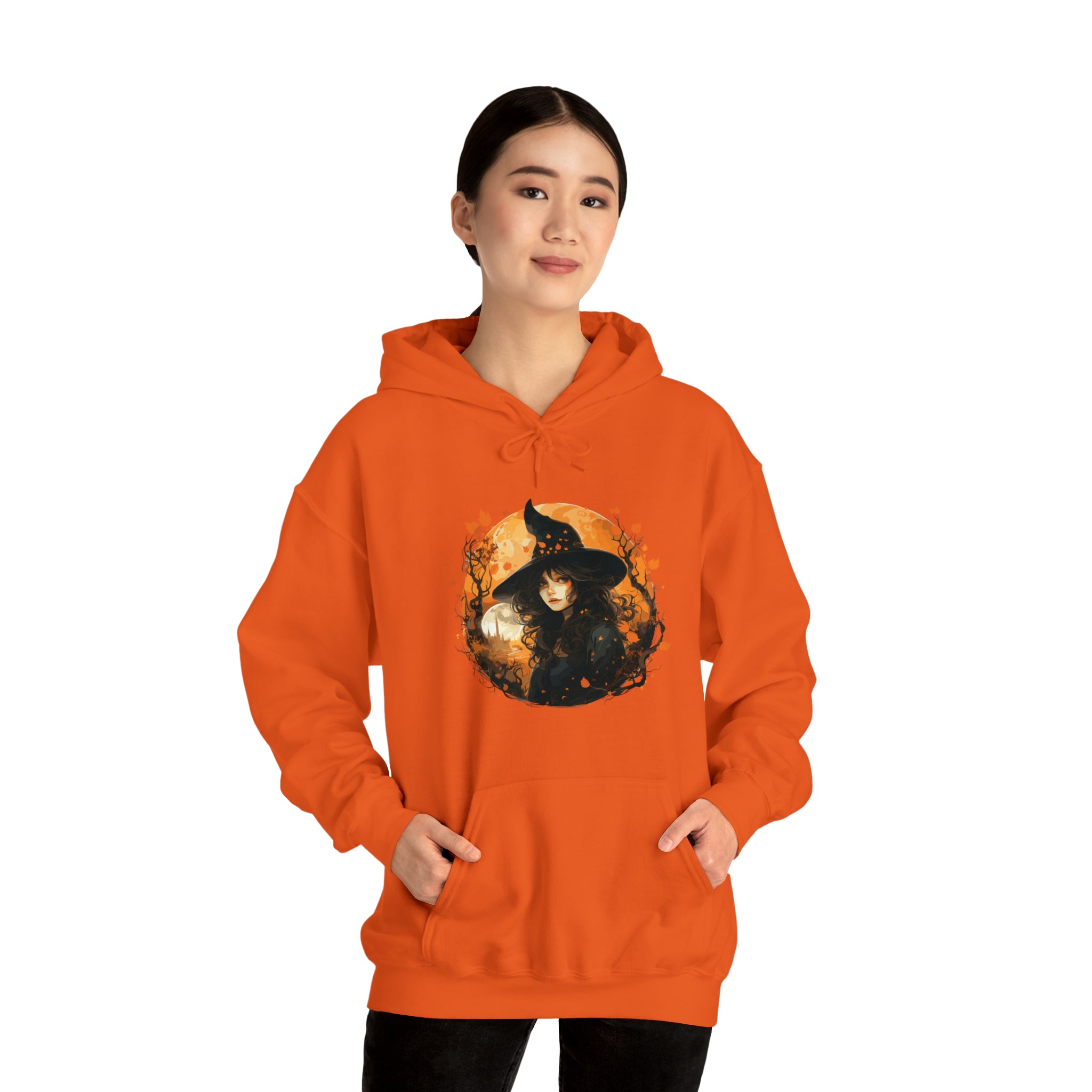 Unisex Autumn Witch Hoodie   