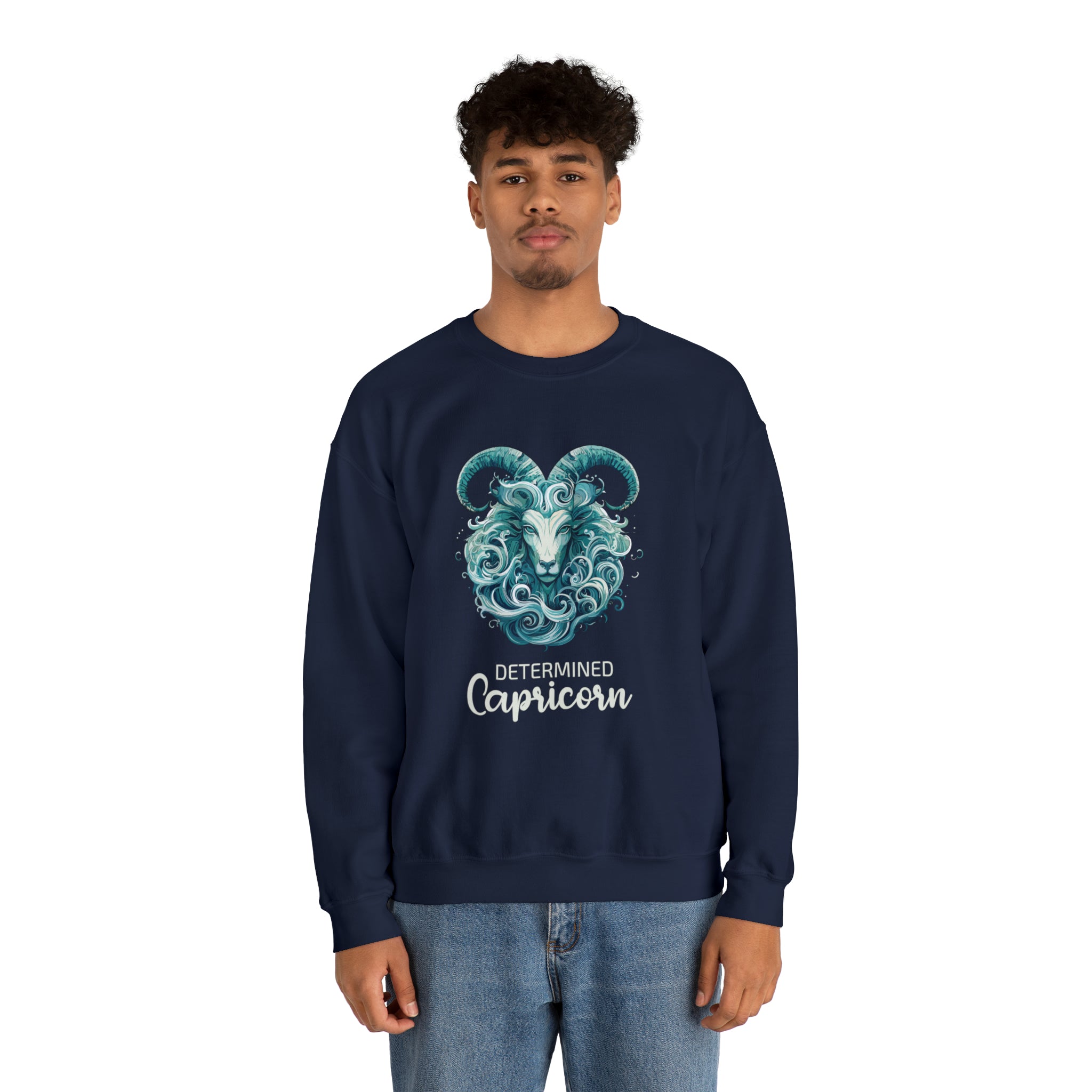 Unisex Capricorn Goat Sweatshirt   