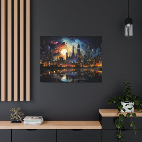 City Skyline Wall Art   