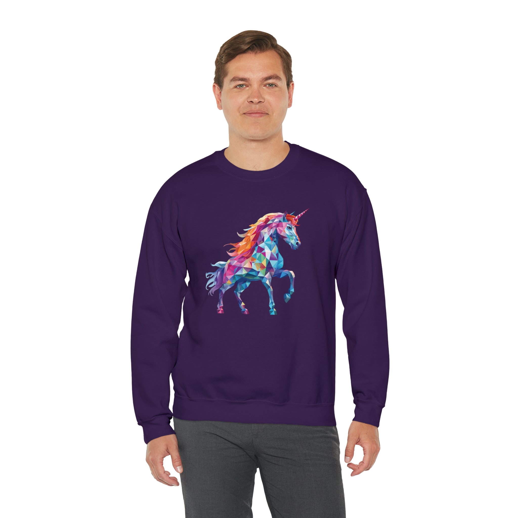 Unisex Crystallized Unicorn Sweatshirt   