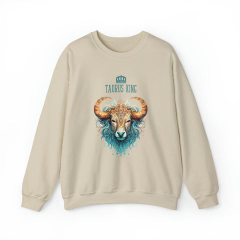 Mens Taurus King Sweatshirt S Sand 