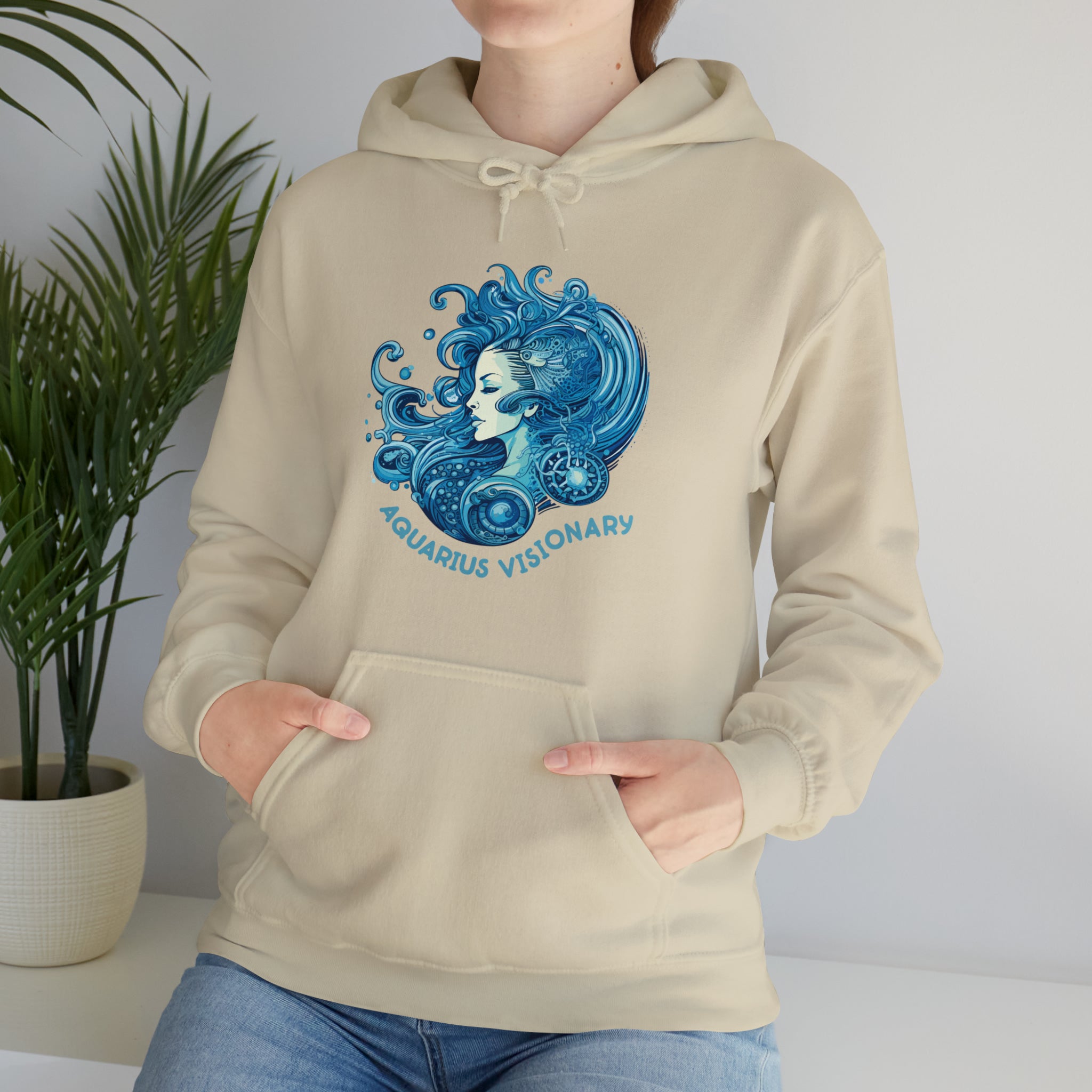 Unisex Aquarius Visionary Hoodie   