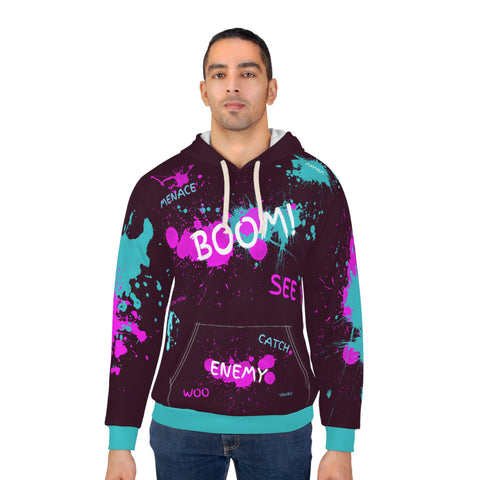 Unisex Boom Gaming Inspired All Over Print Hoodie   