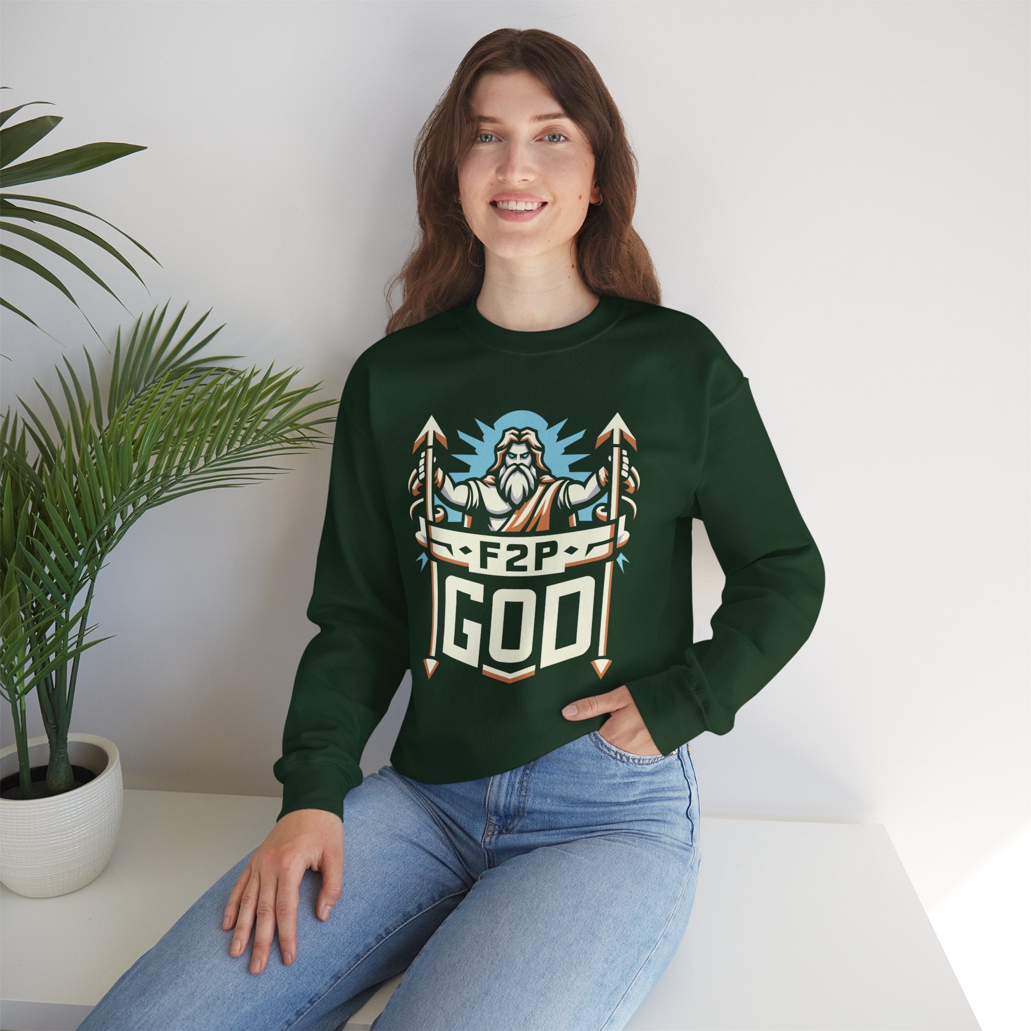 Unisex F2P God Sweatshirt   