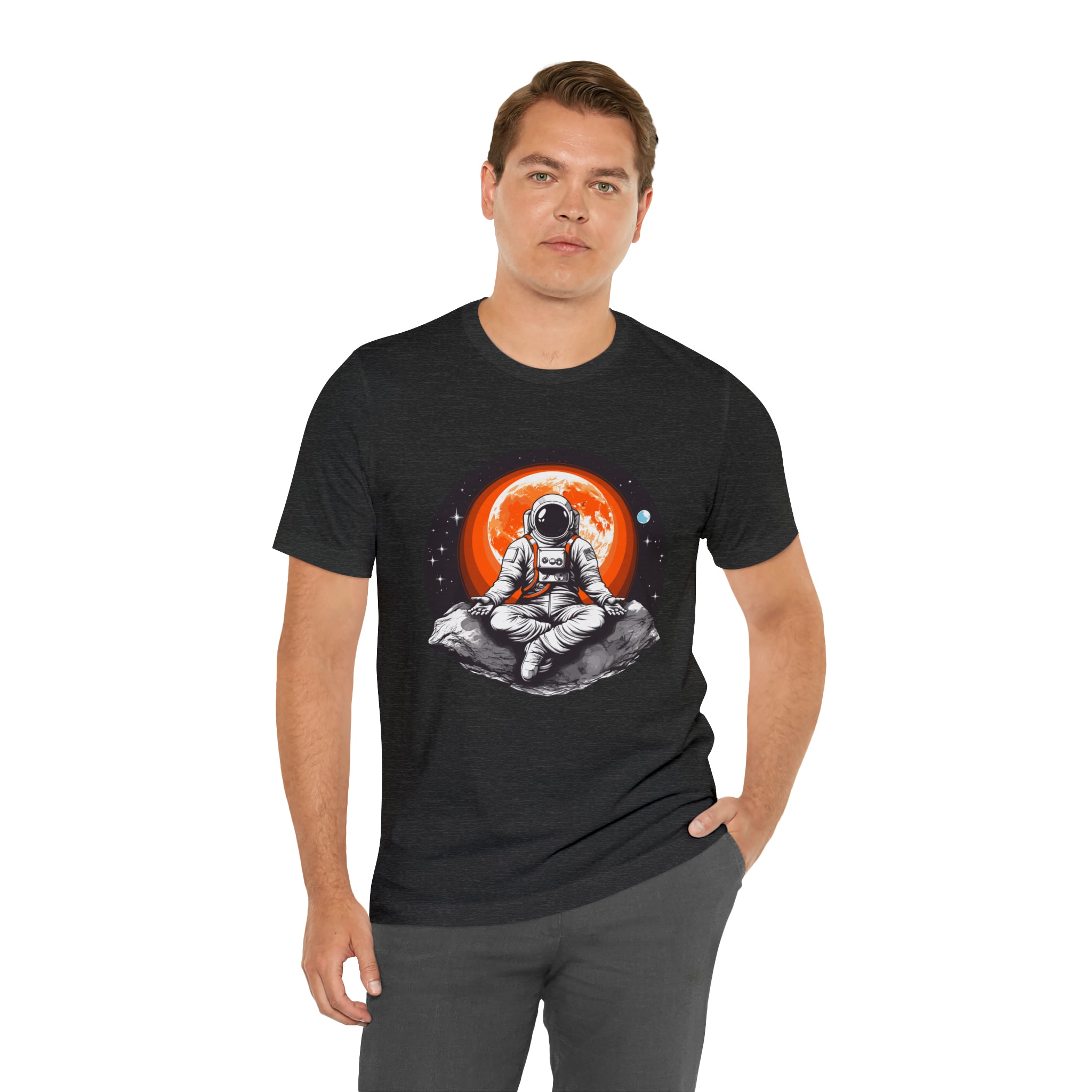 Unisex Meditating Astronaut T Shirt   