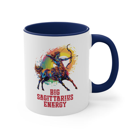 11oz Big Sagittarius Energy Coffee Mug   