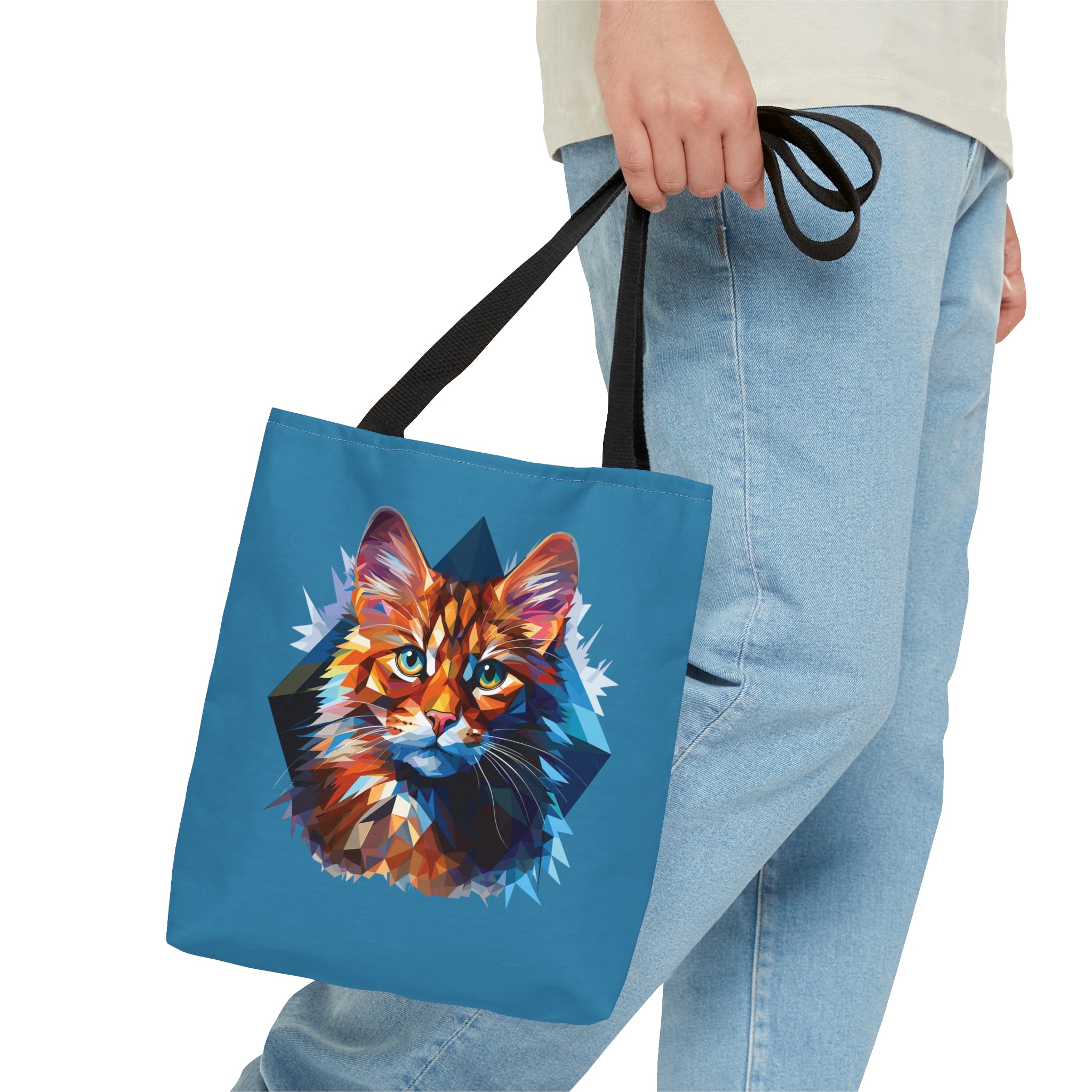 Crystallized Cat Tote Bag   