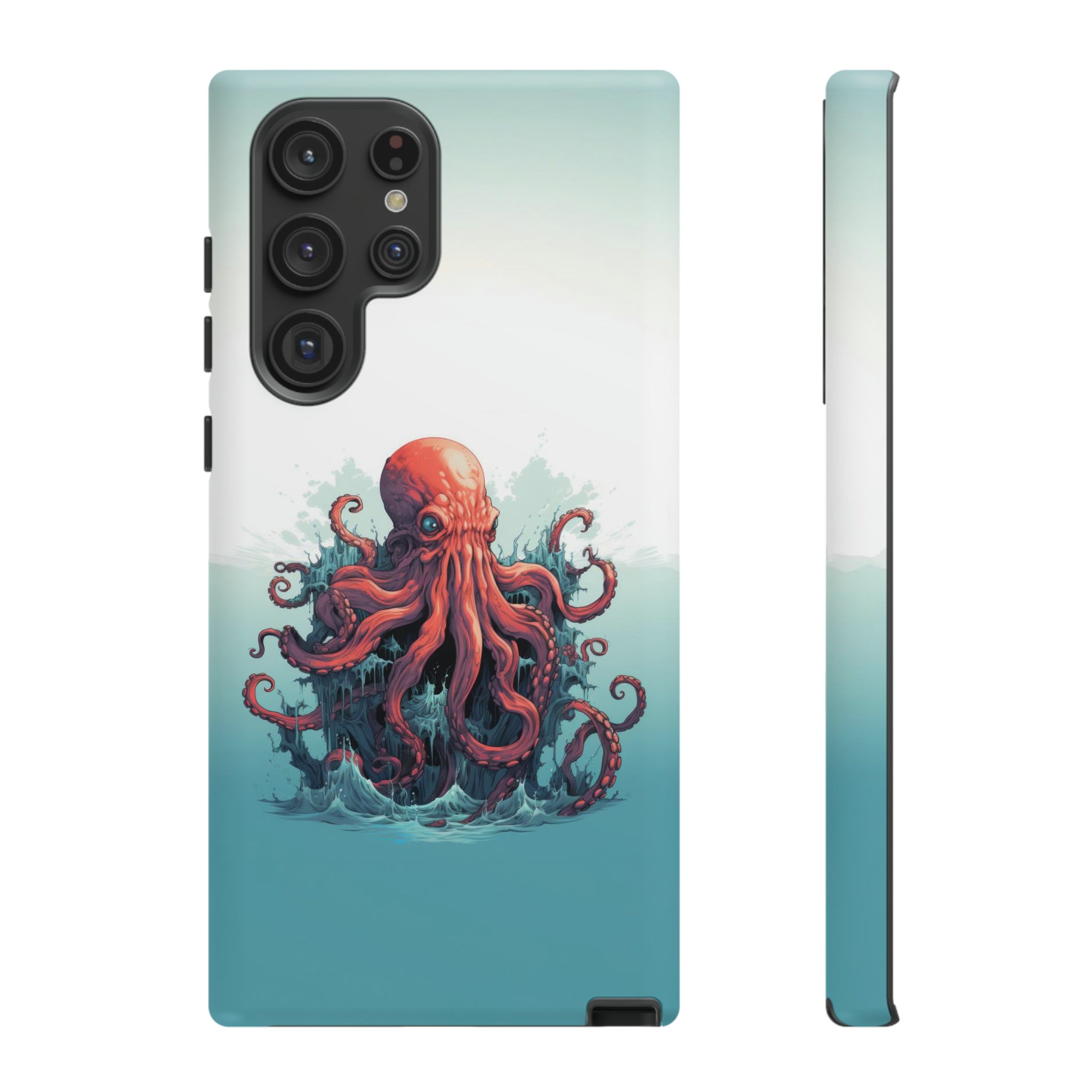 Kraken in the Ocean Phone Case Samsung Galaxy S22 Ultra Matte 