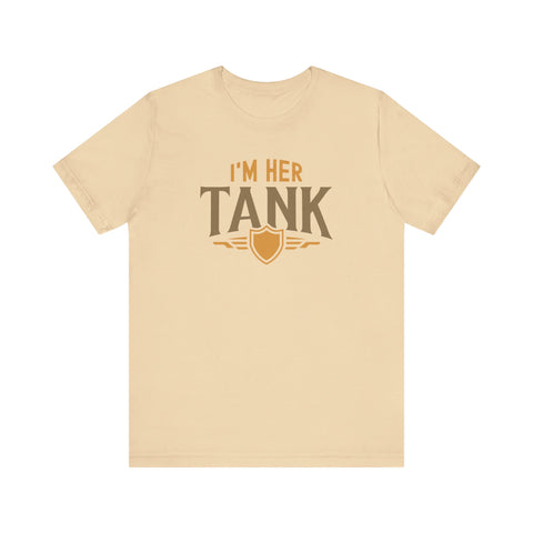 Unisex I'm Her Tank T Shirt Soft Cream S