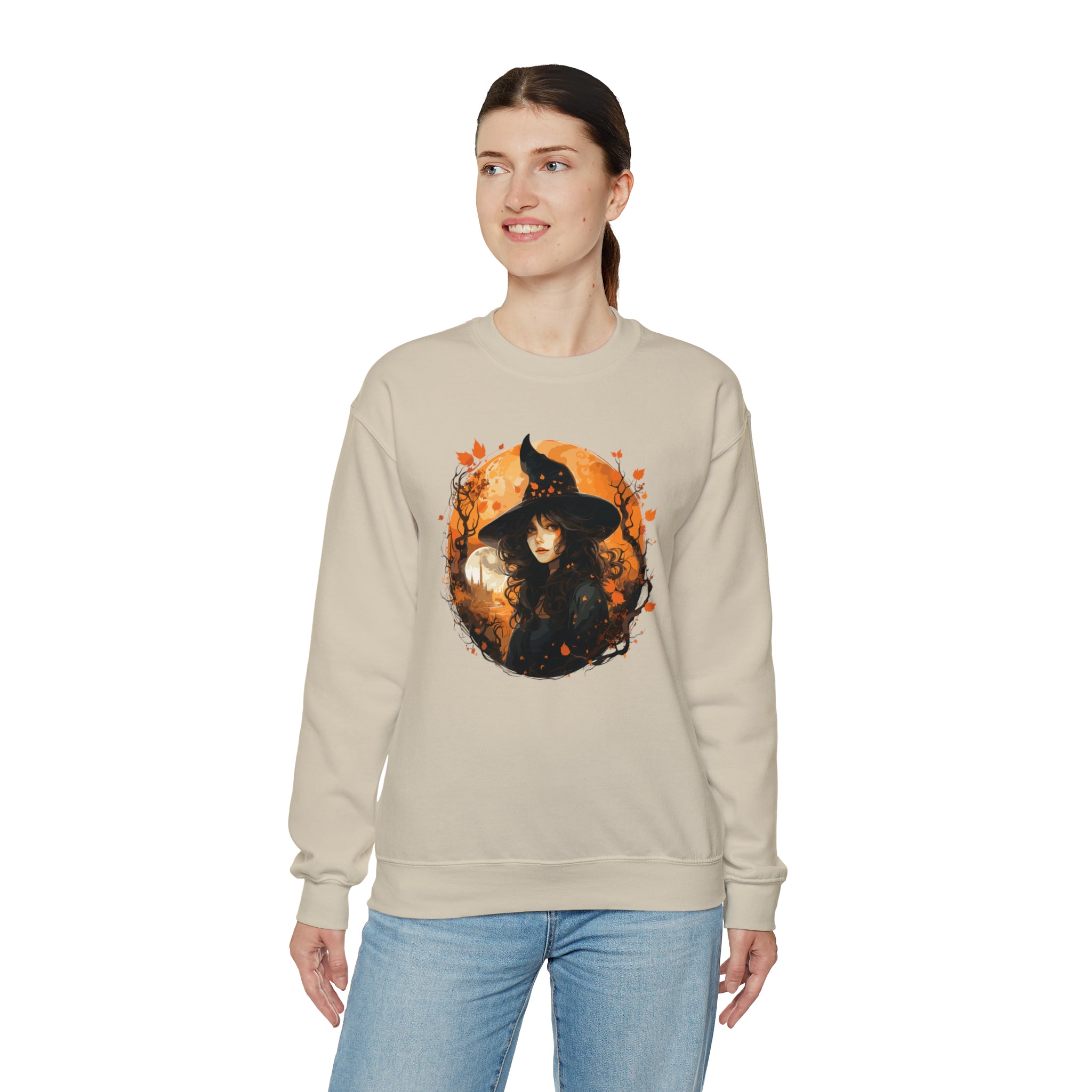 Unisex Autumn Witch Sweatshirt   