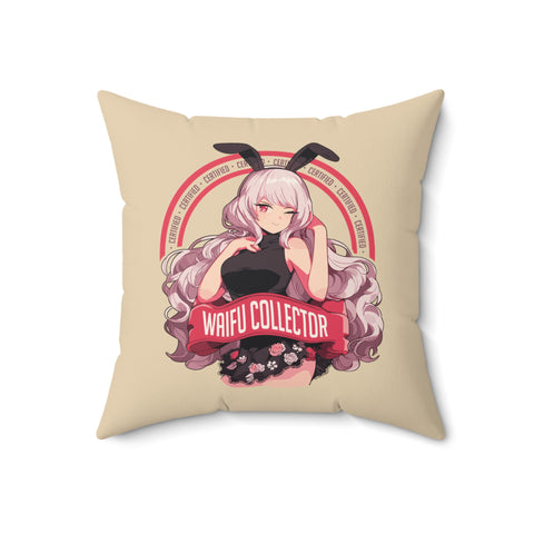 Certified Waifu Collector Pillow 18" × 18"  