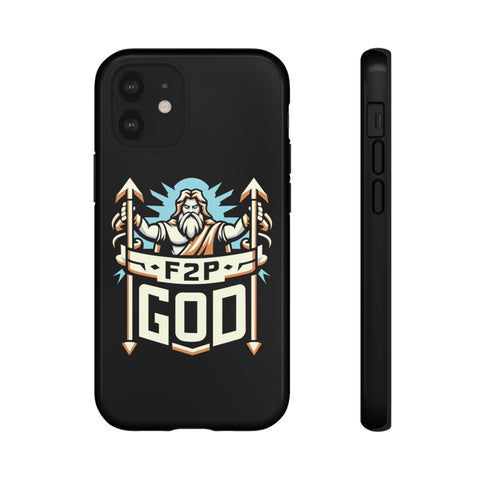 F2P God Phone Case iPhone 12 Mini Glossy 