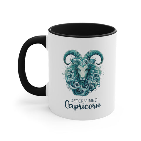 11oz Capricorn Goat Coffee Mug 11oz Black 