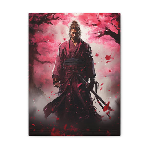 Samurai Warrior Wall Art 12″ x 16″ 1.25" 