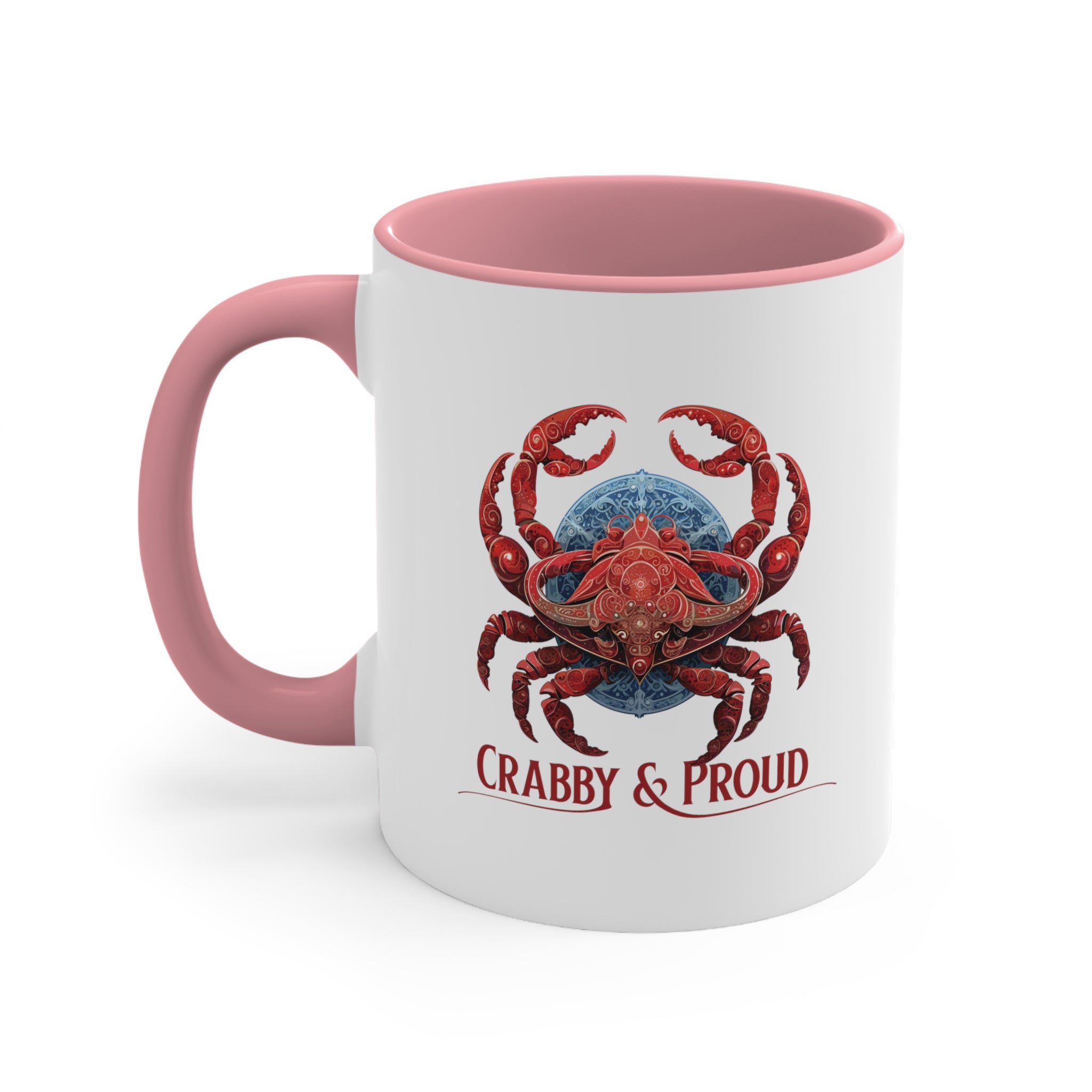 11oz Cancer Crab Coffee Mug 11oz Pink 