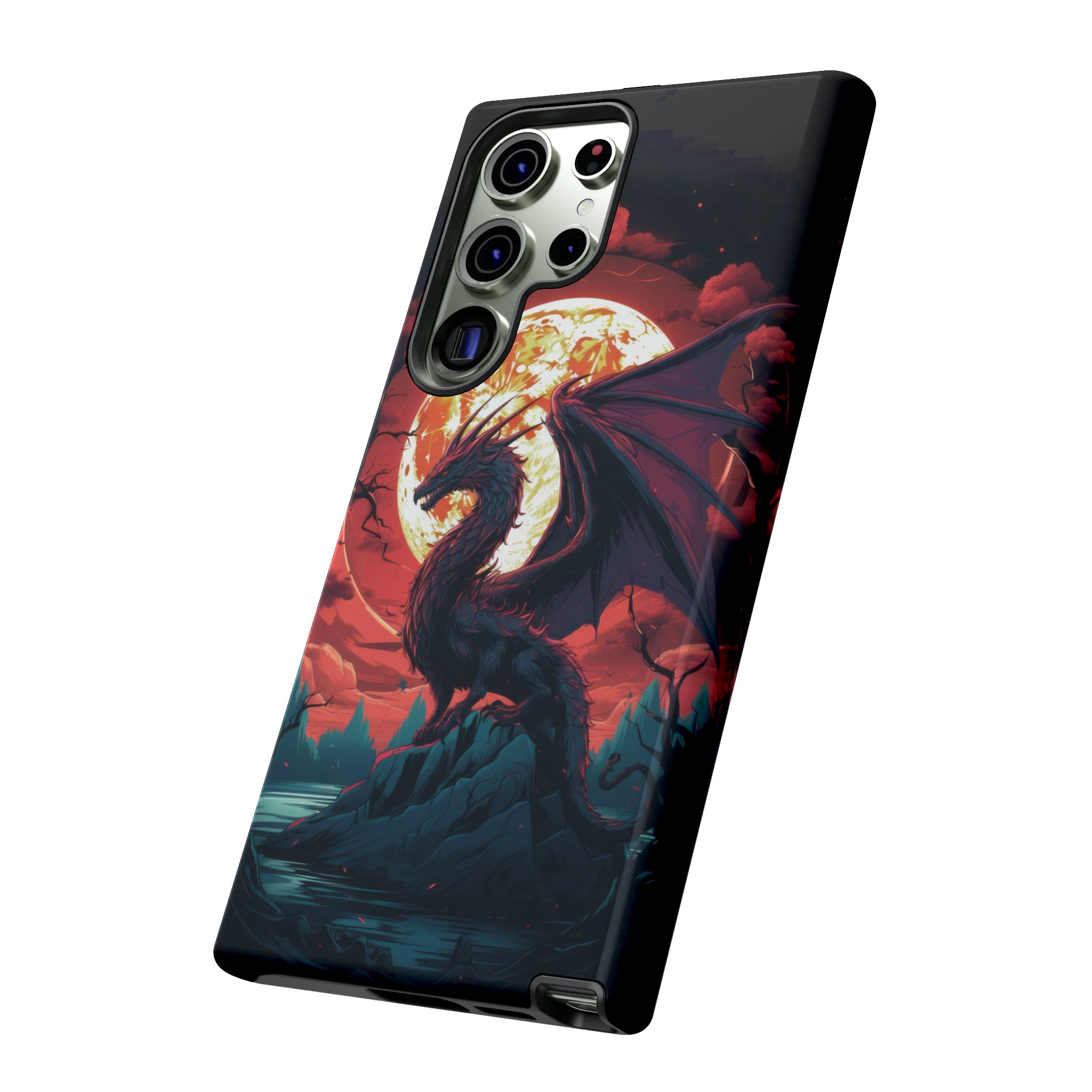 Dragon Fiery Moonlight Phone Case   