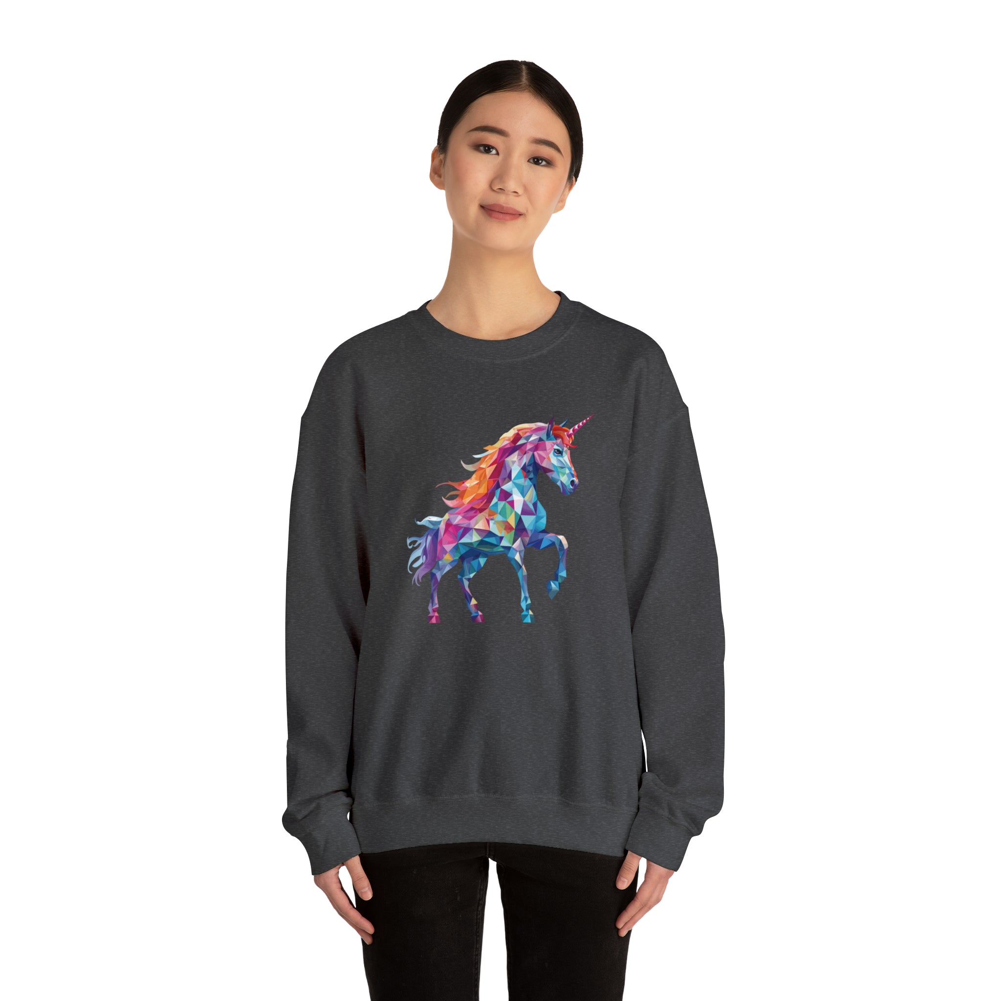 Unisex Crystallized Unicorn Sweatshirt   