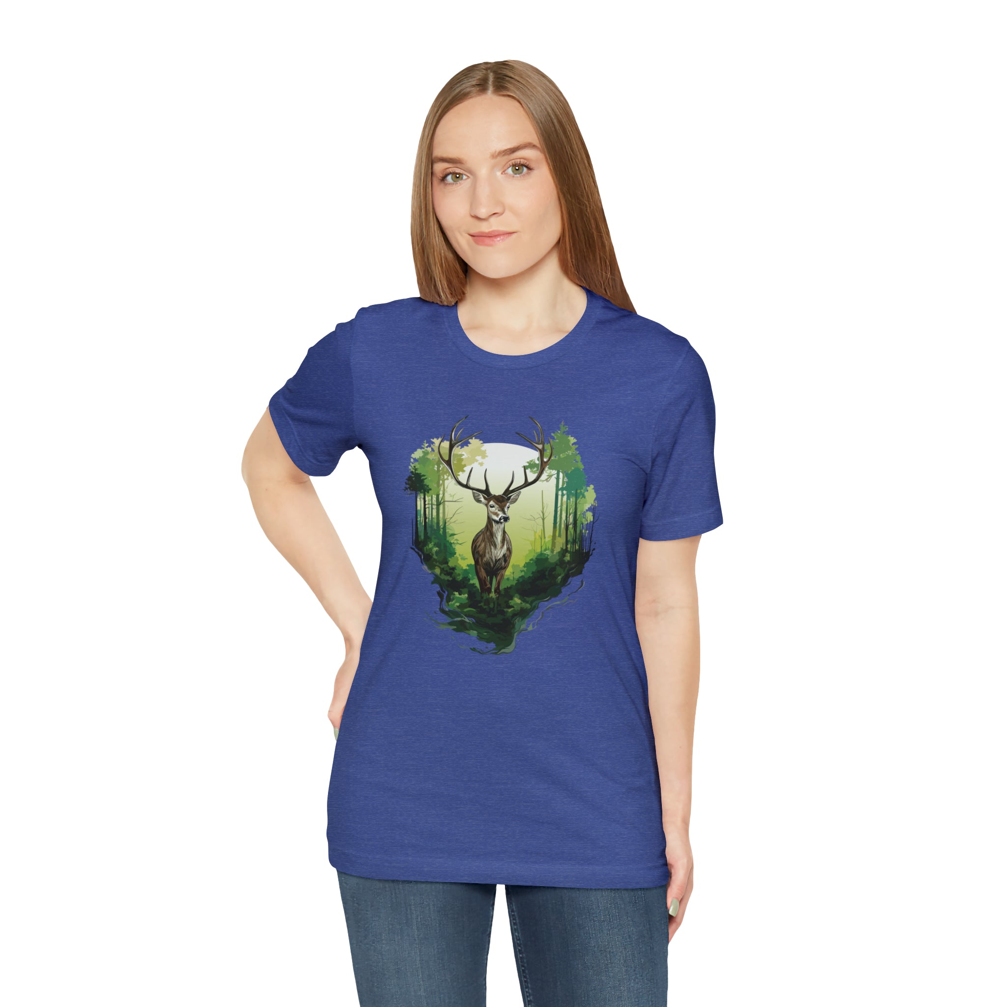 Unisex Forest Deer T Shirt   