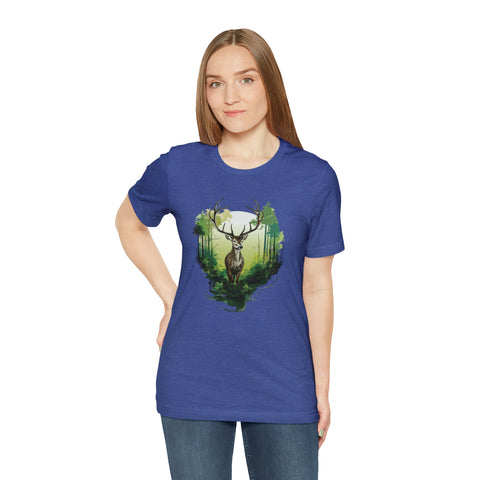 Unisex Forest Deer T Shirt   