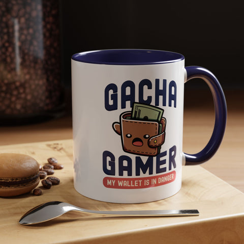11oz My Wallet is in Danger Gacha Gamer Coffee Mug