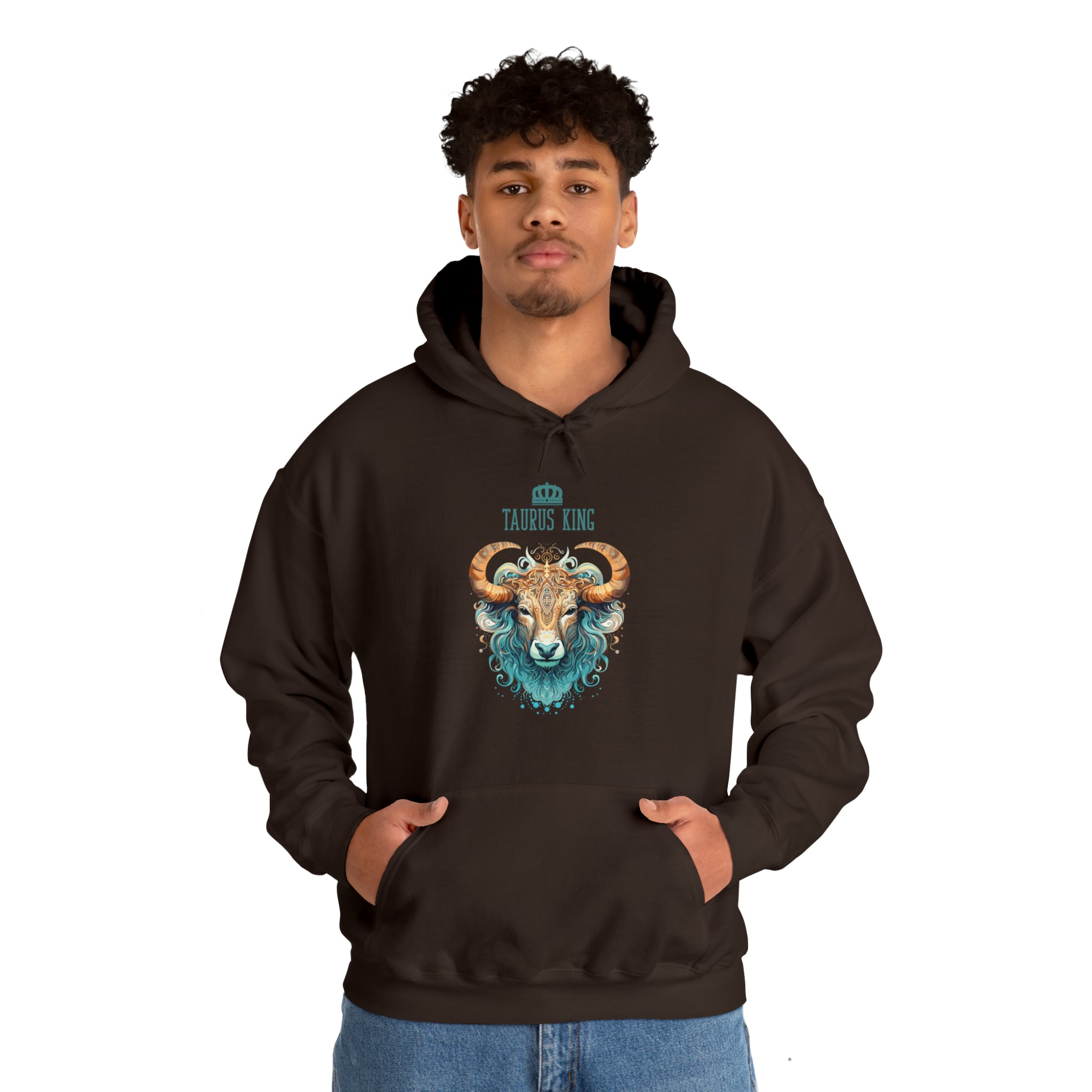 Mens Taurus King Hoodie   