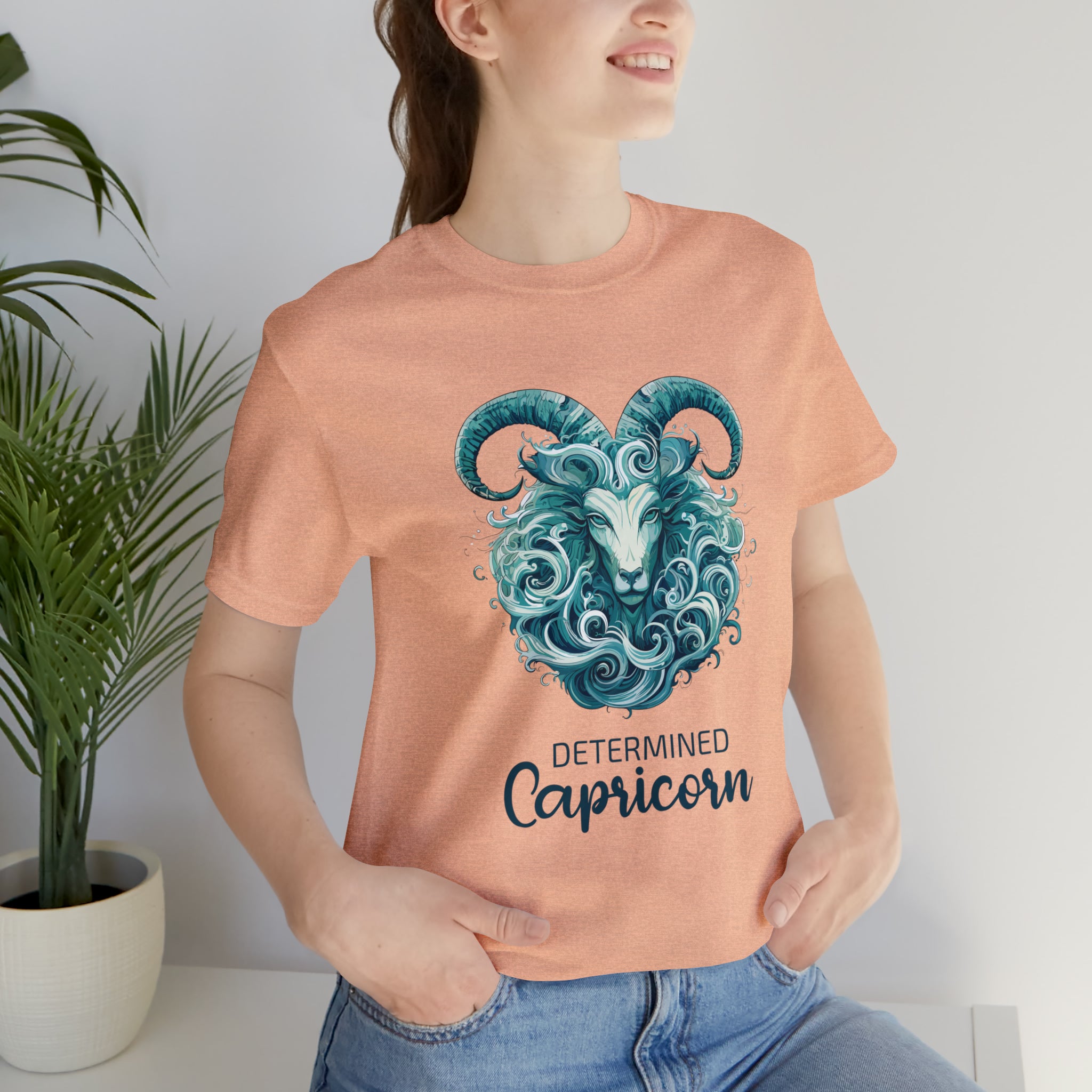 Unisex Capricorn Goat T Shirt   