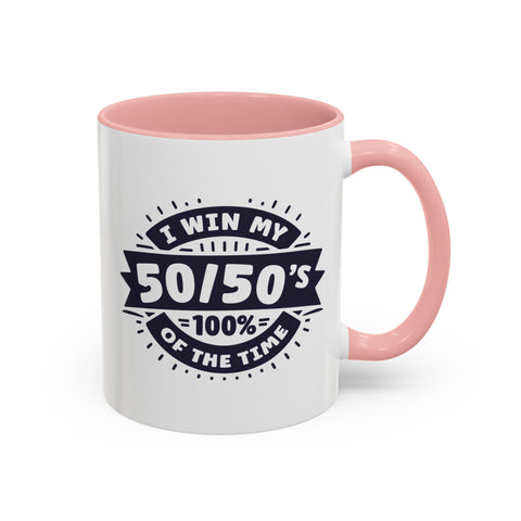 11oz 50 50 Winner Gacha Coffee Mug