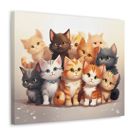 Cute Kitties Wall Art   