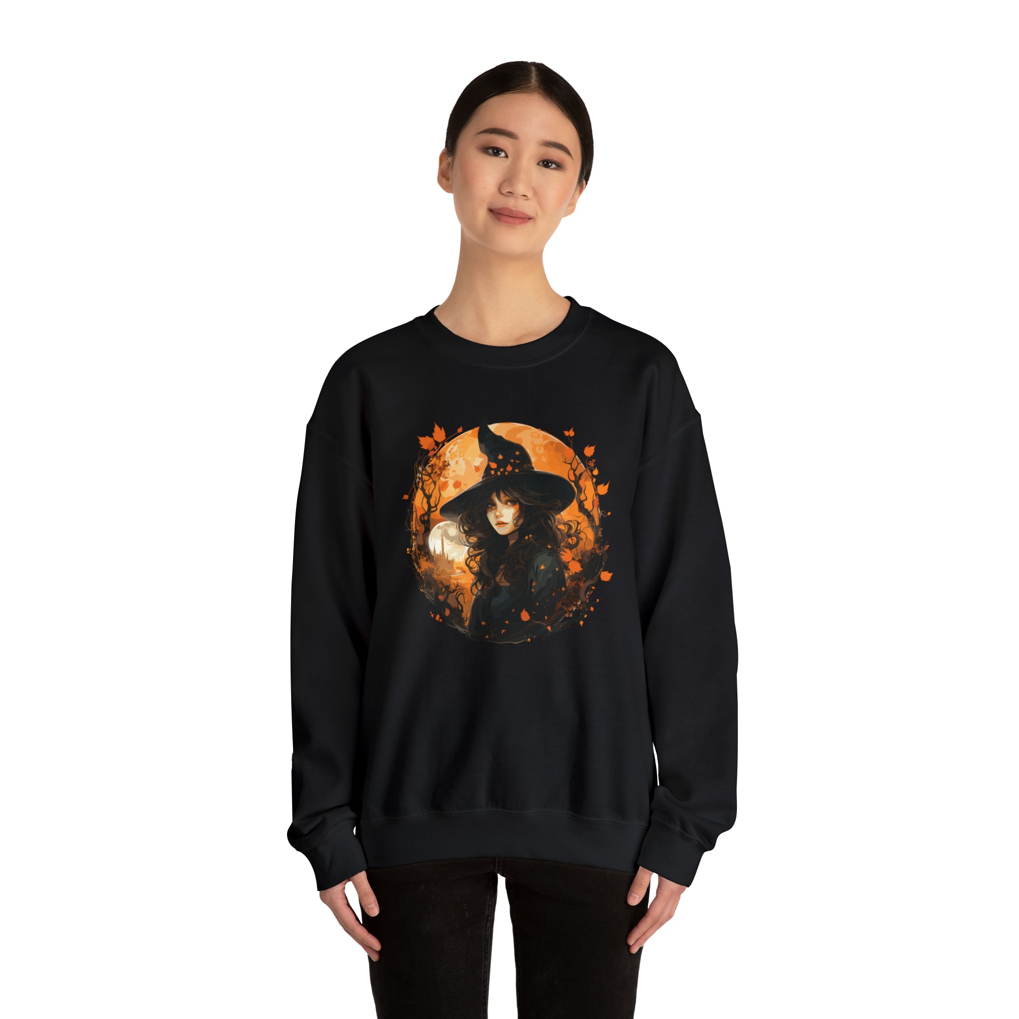 Unisex Autumn Witch Sweatshirt   