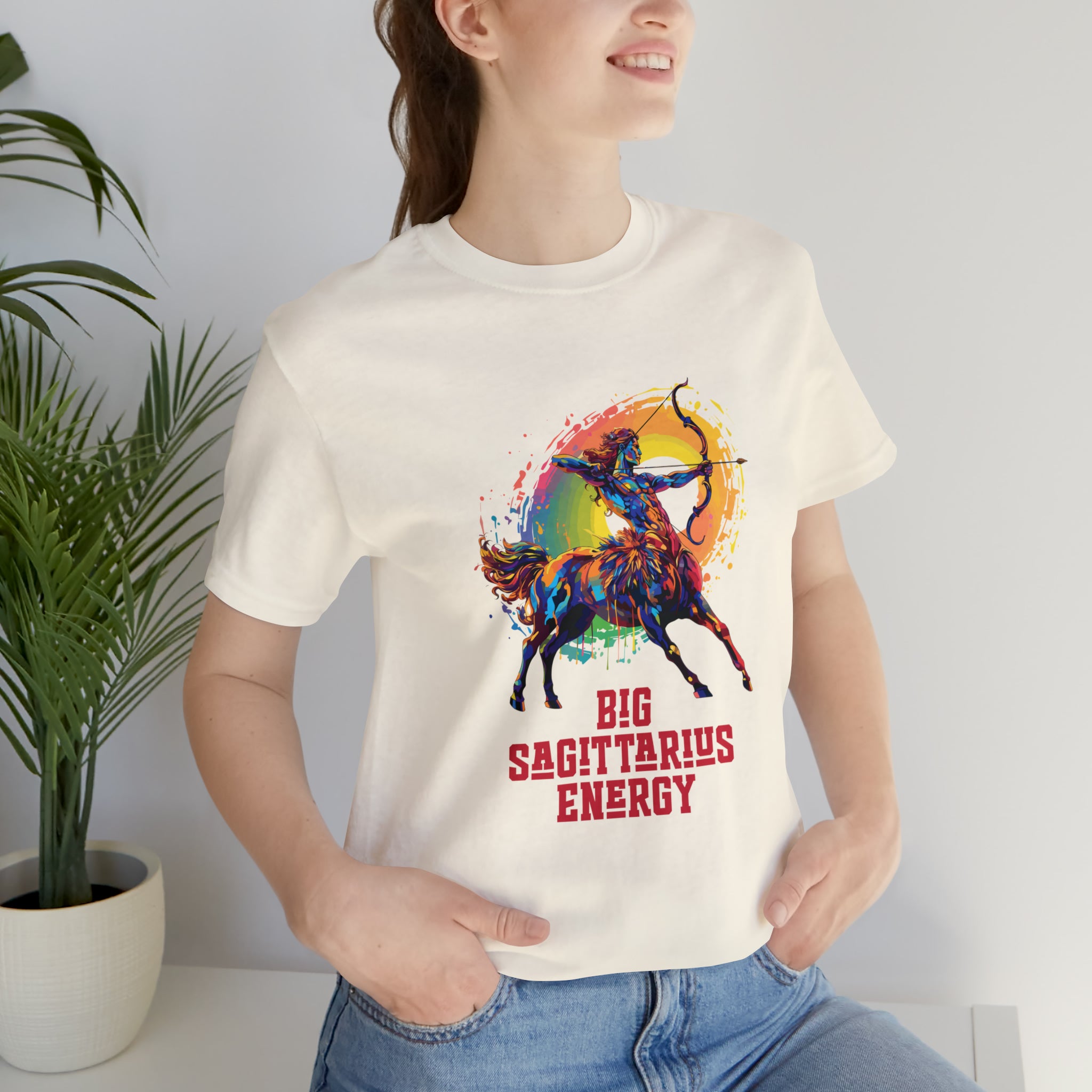 Unisex Big Sagittarius Energy T Shirt   