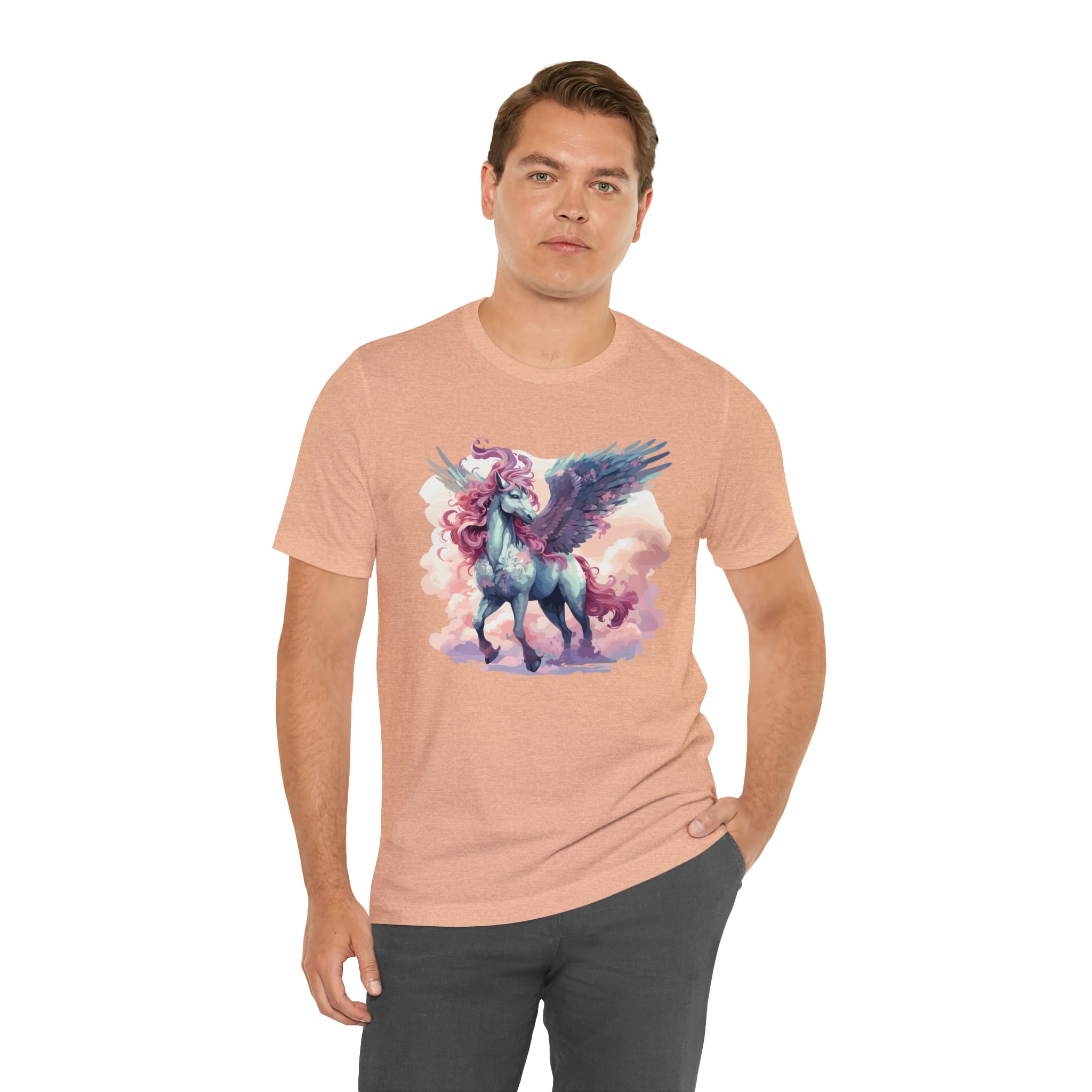 Unisex Pegasus Clouds T Shirt   