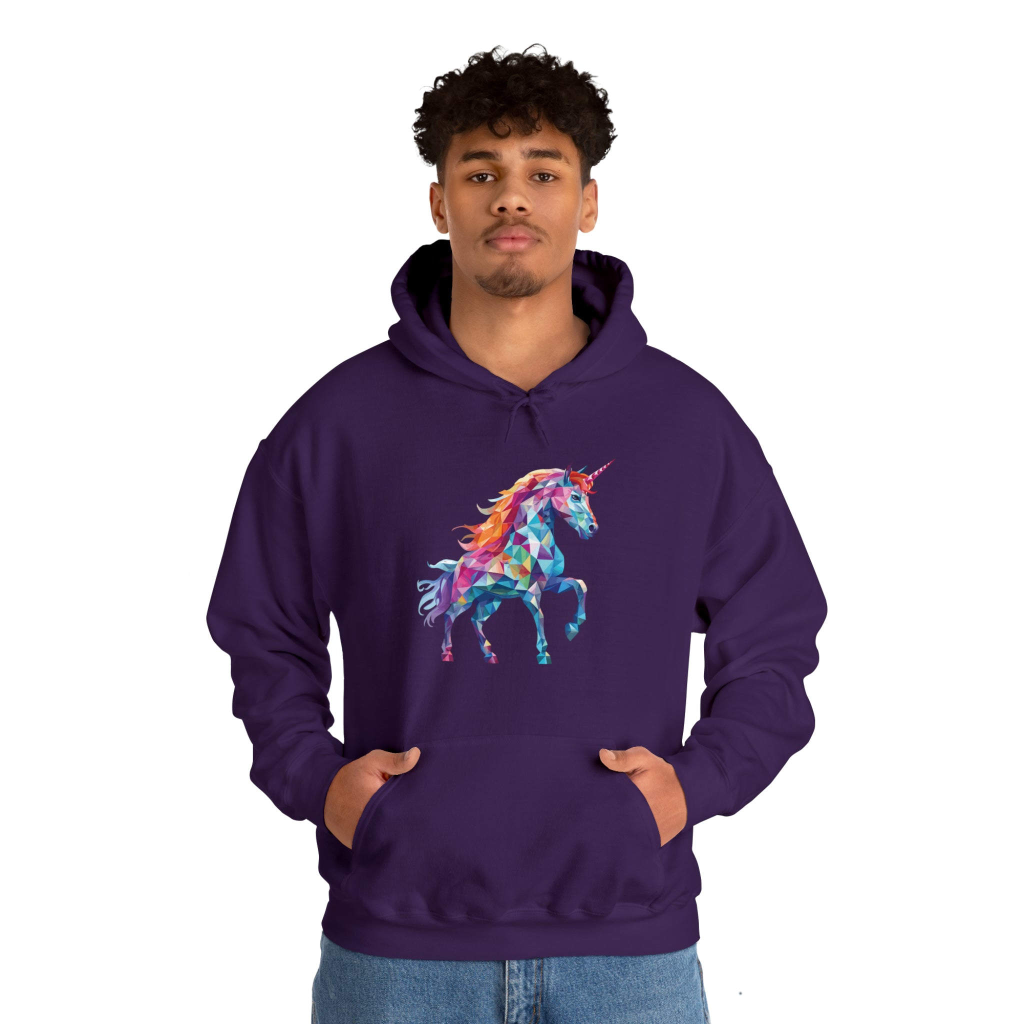 Unisex Crystallized Unicorn Hoodie   